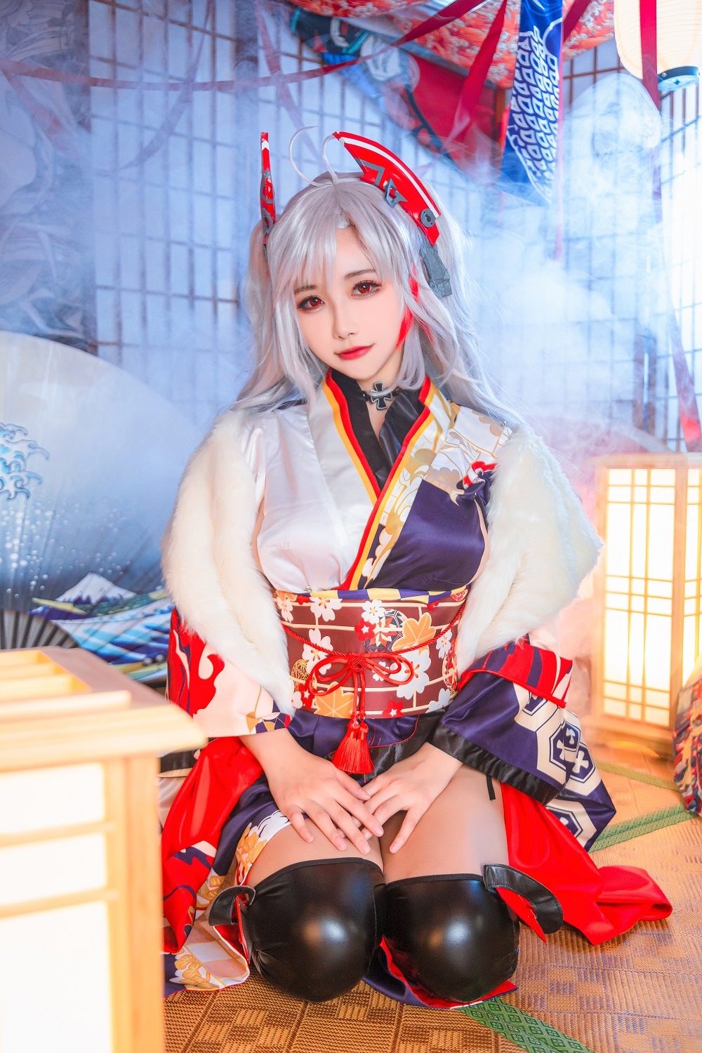 Momoko葵葵-欧根亲王和服[20P]