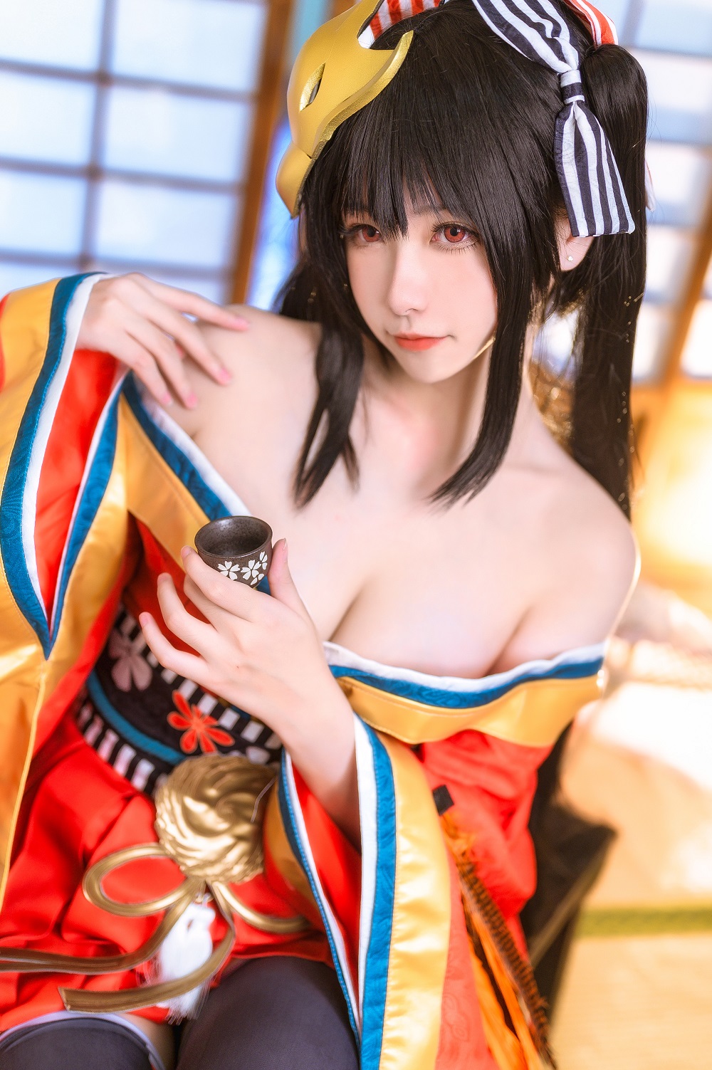 Momoko葵葵-大凤和服[19P]