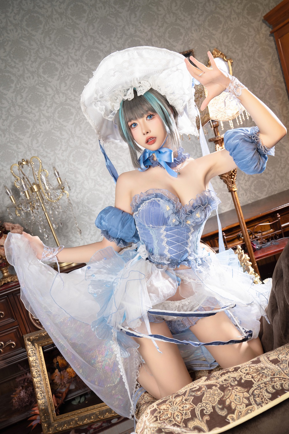 Momoko葵葵-柴郡废稿礼服[27P]
