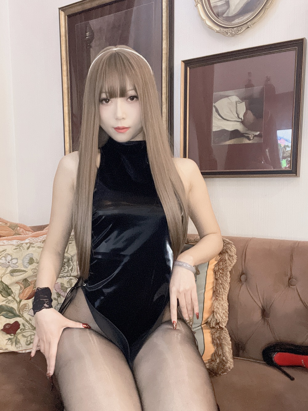 Money冷冷-绑带旗袍裙[64P]