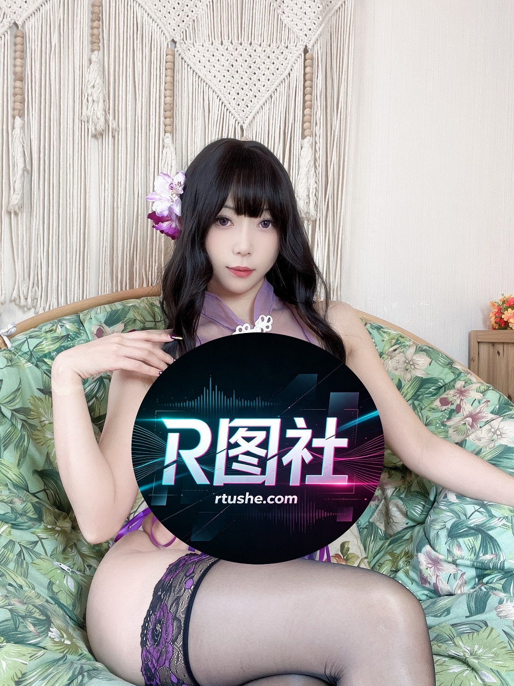Money冷冷-透明旗袍紫[61P+2V]