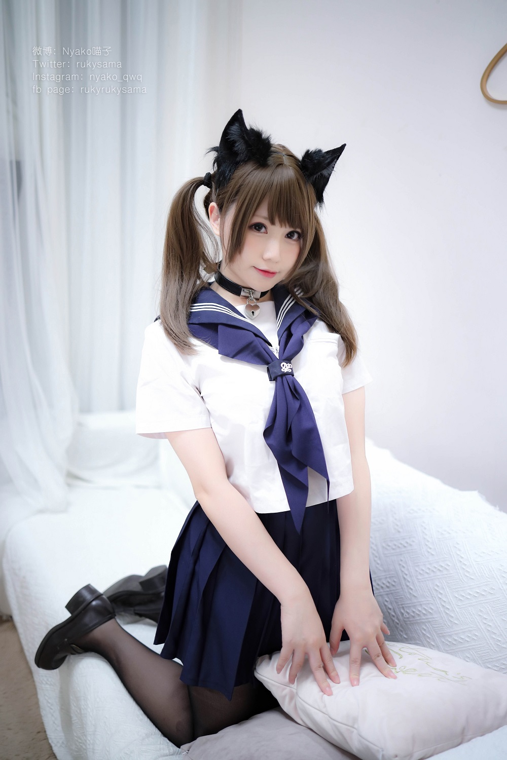 Nyako喵子-水手服和礼物[150P+5V]