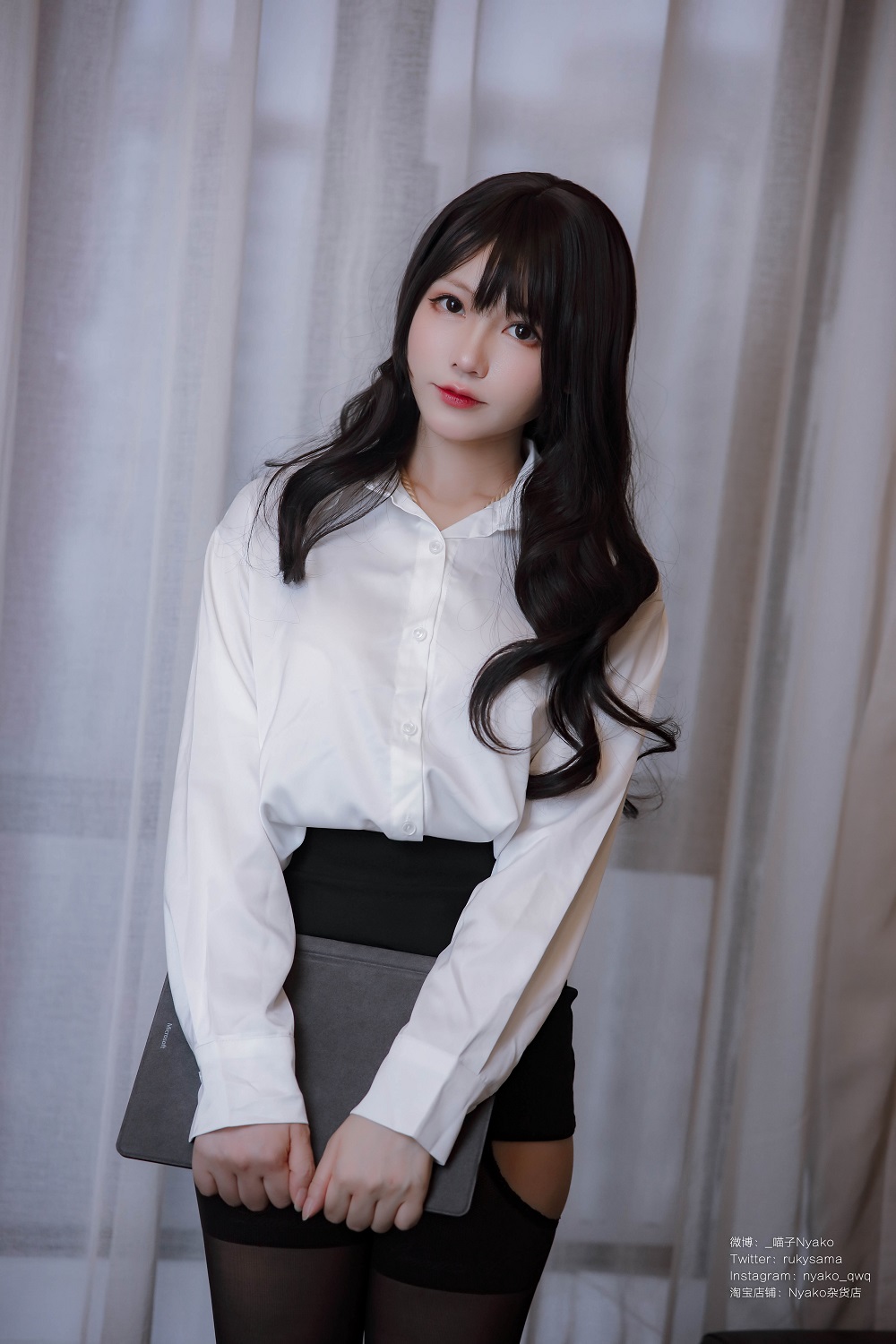 Nyako喵子-隣のやばいお姉さんOL[78P+1V]