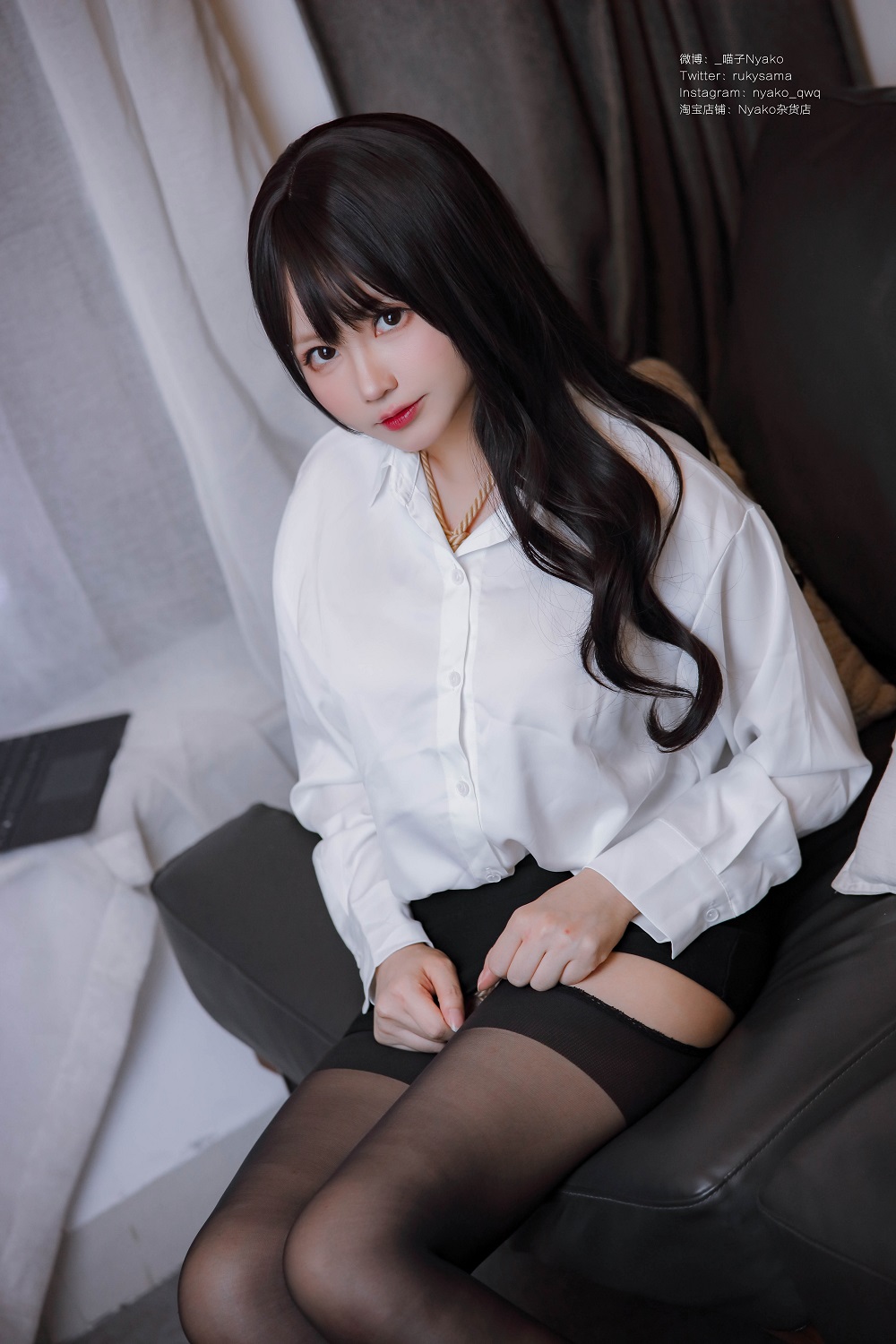 Nyako喵子-隣のやばいお姉さんOL[78P+1V]