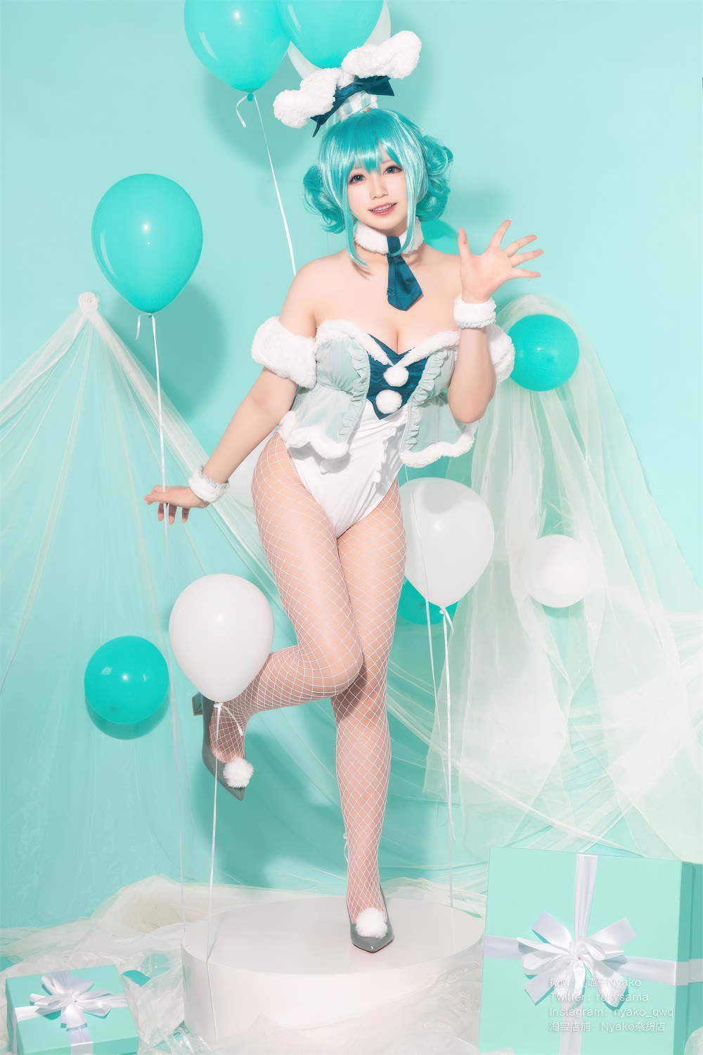 Nyako喵子-初音白兔[41P]