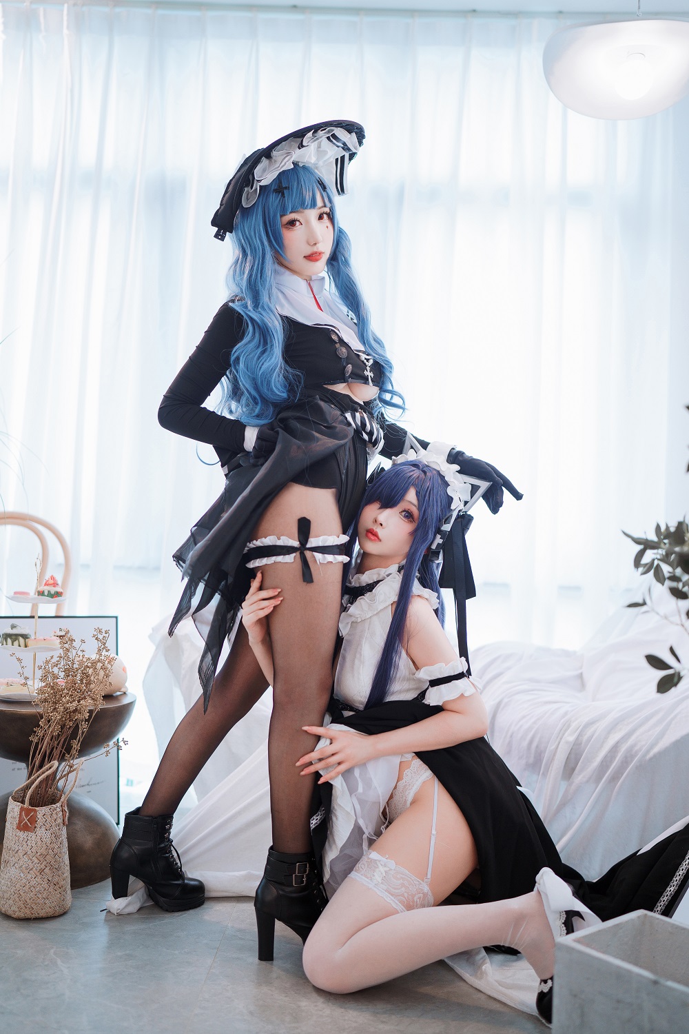 rioko凉凉子&amp;刺青Poi-奥古斯特女仆[40P+2V]