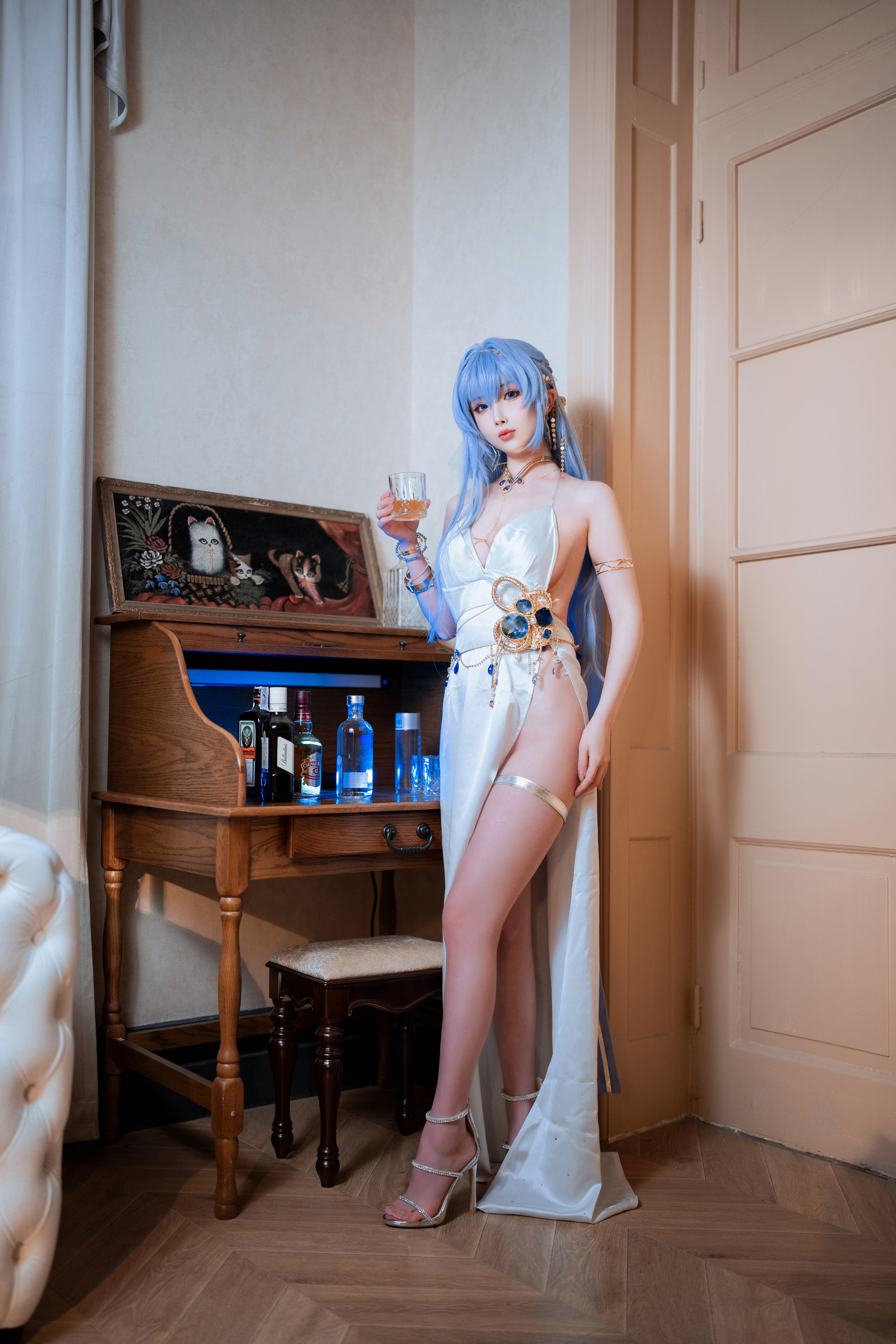 rioko凉凉子-海伦礼服[48P+14V]