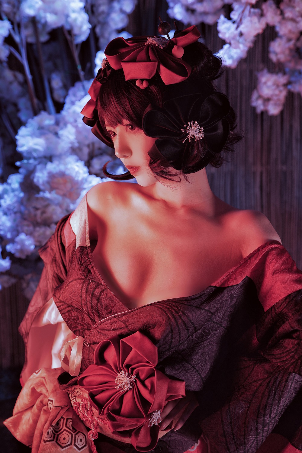 Shika小鹿鹿-葛饰北斋和服[14P]