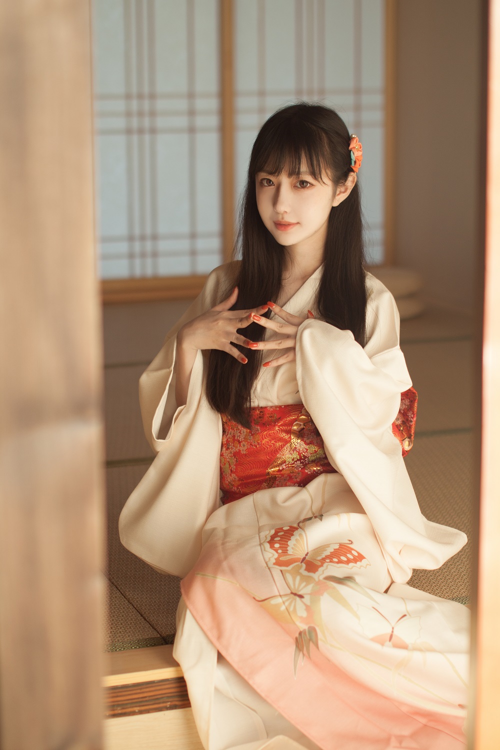 Shika小鹿鹿-和服少女[19P]