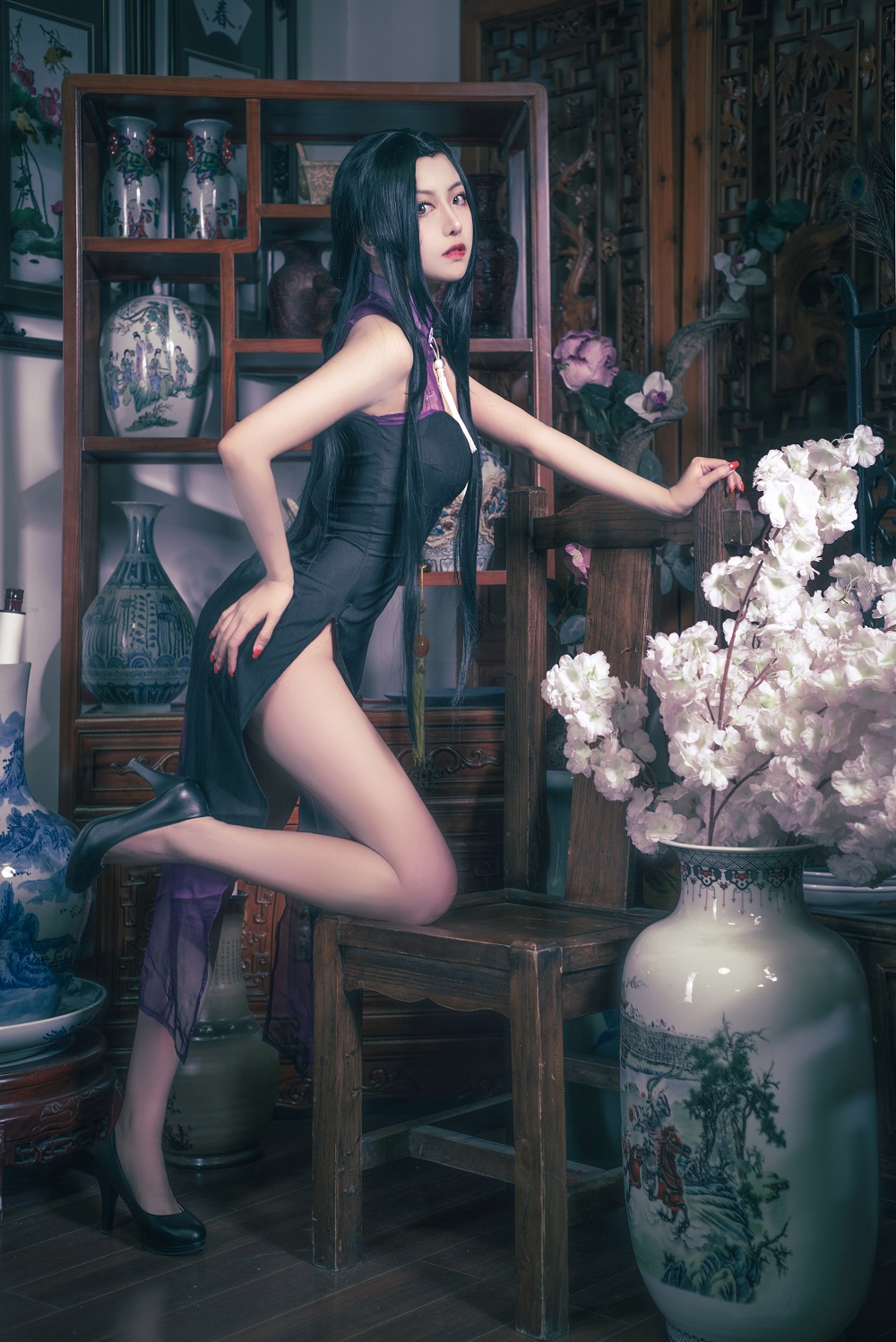 Shika小鹿鹿-万花旗袍[6P]