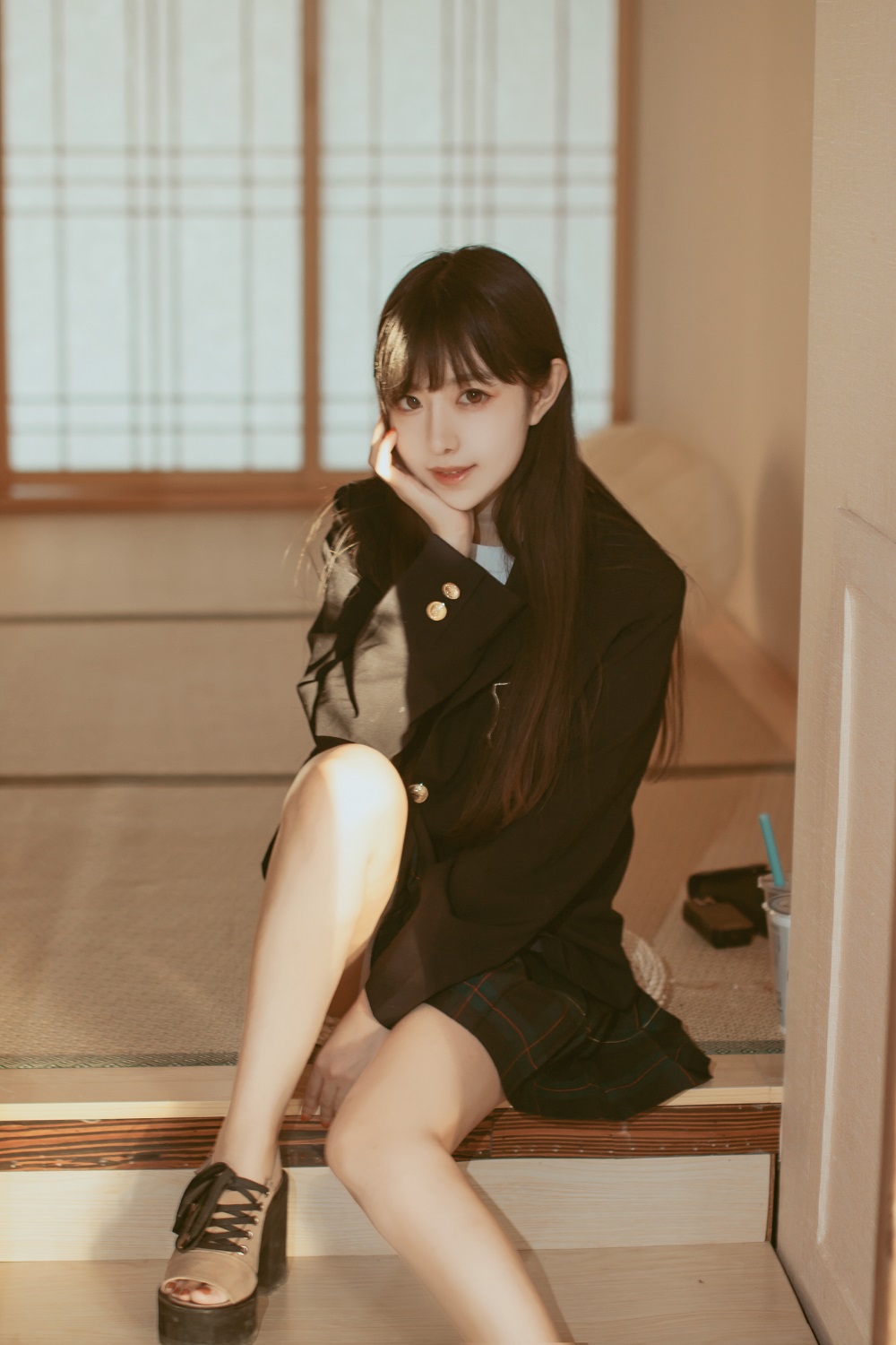 Shika小鹿鹿-和风JK[11P]
