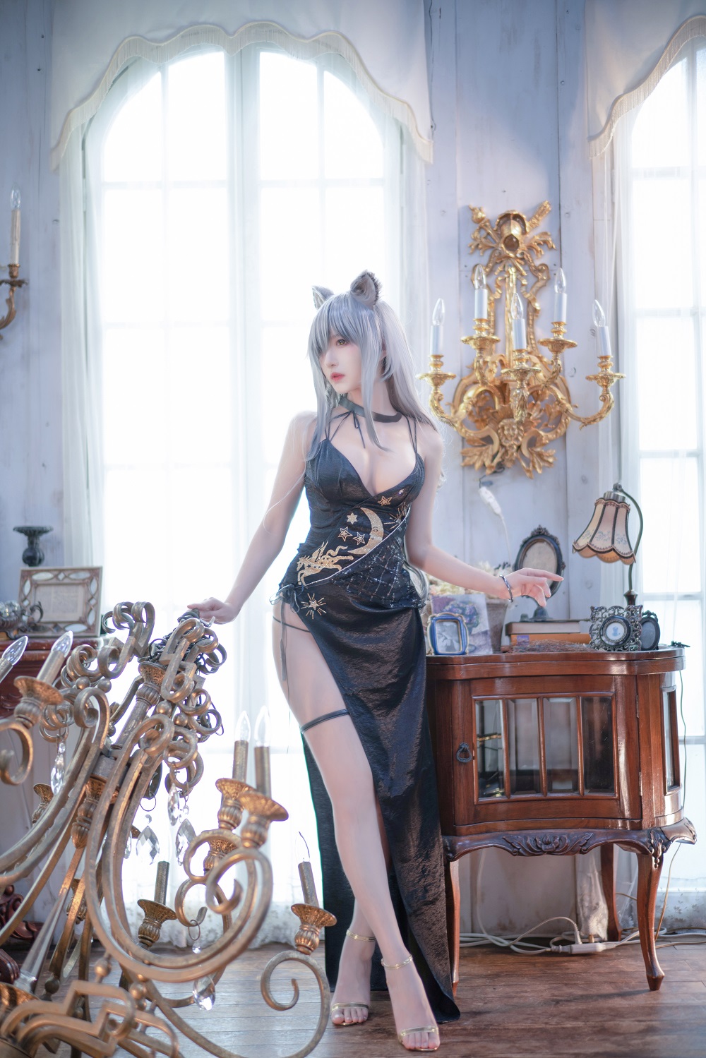 Shika小鹿鹿-明日方舟-黑[15P]