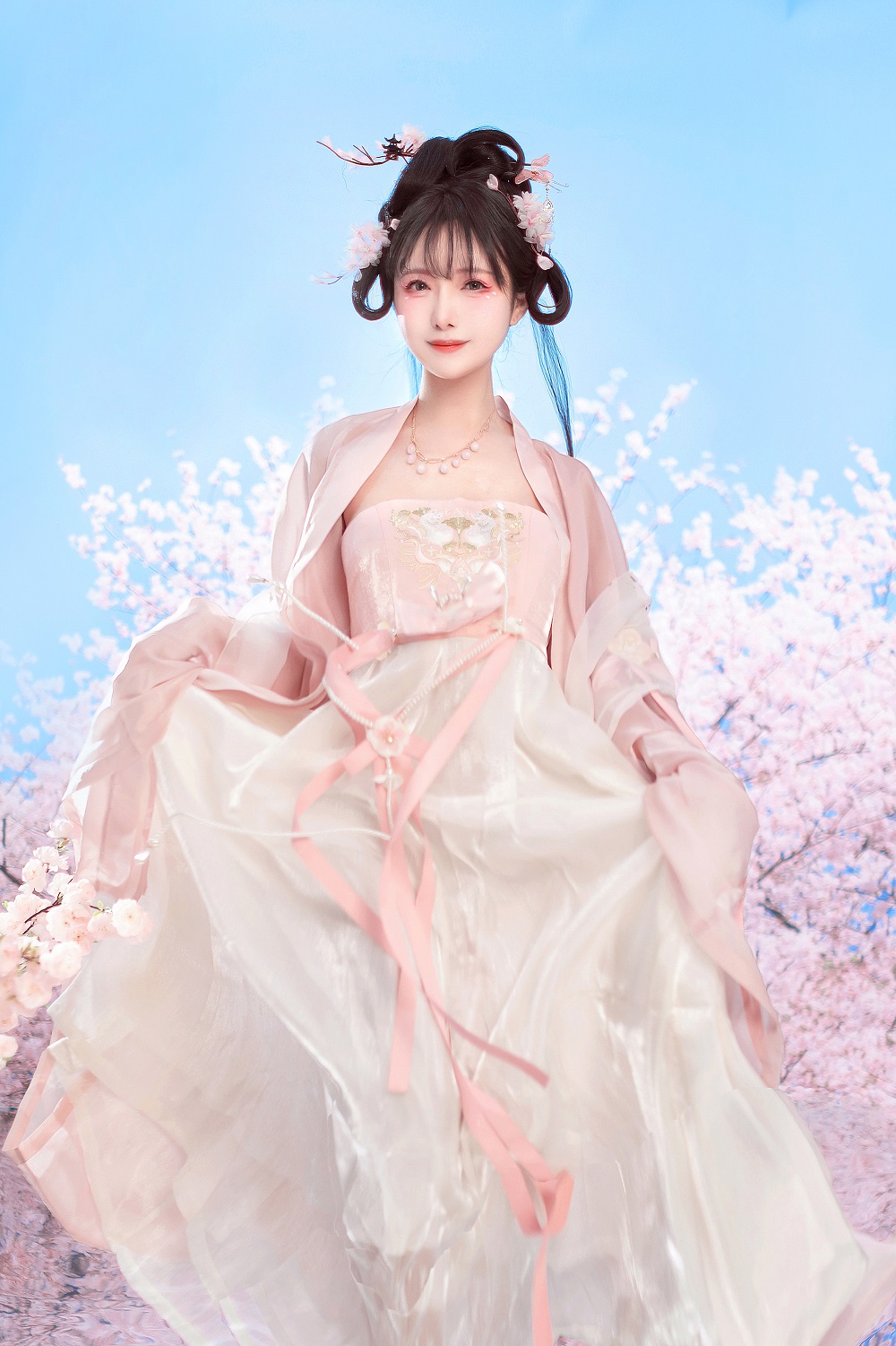 Shika小鹿鹿-汉服写真-桃之夭夭[13P]
