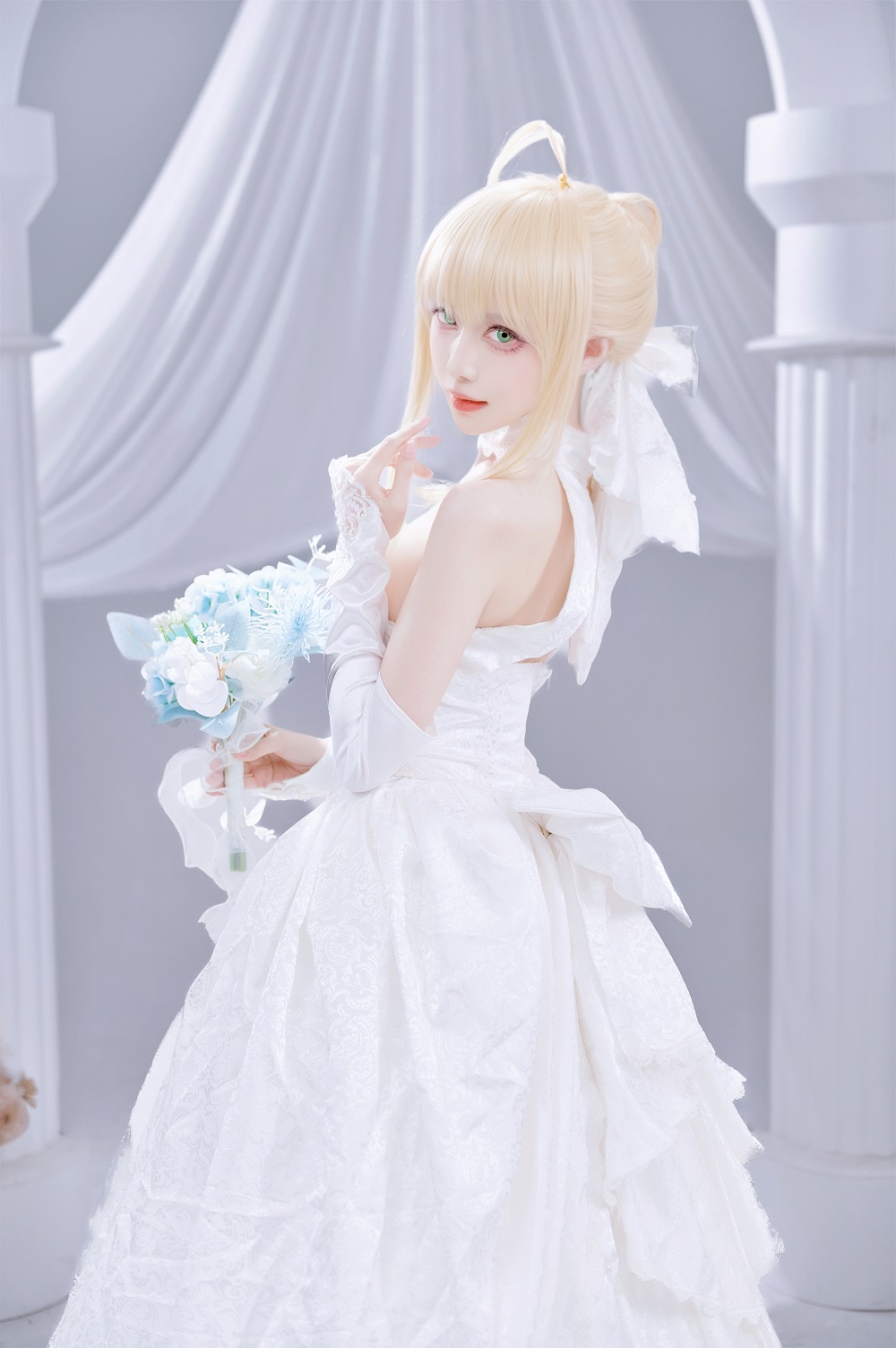 Shika小鹿鹿-FGO-Saber花嫁[22P]
