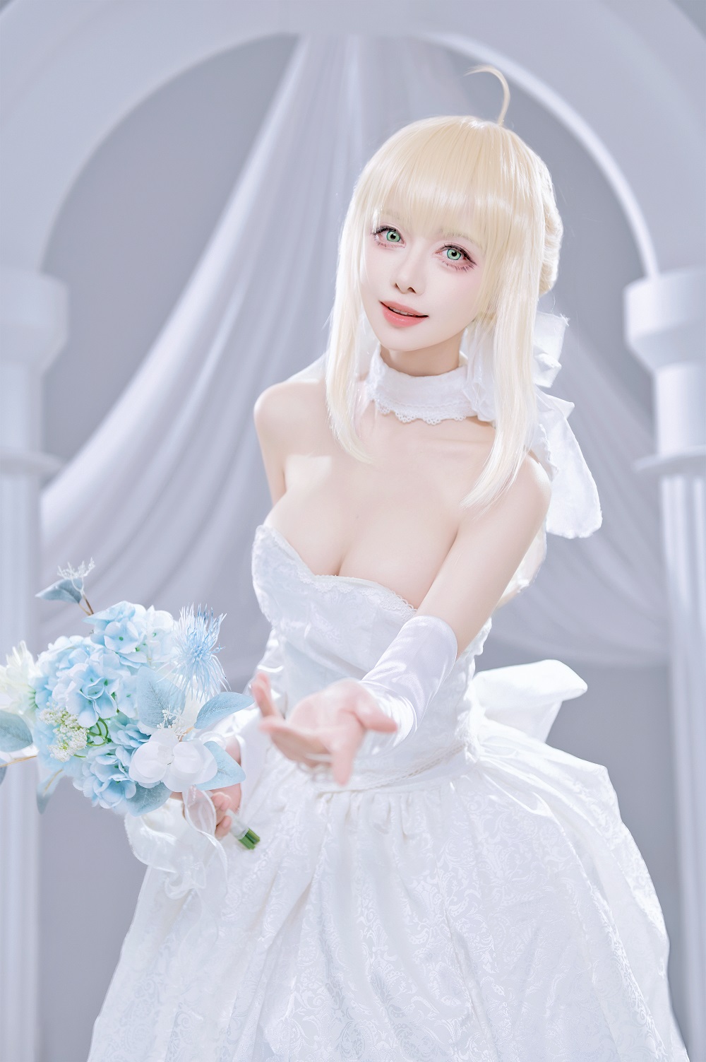Shika小鹿鹿-FGO-Saber花嫁[22P]