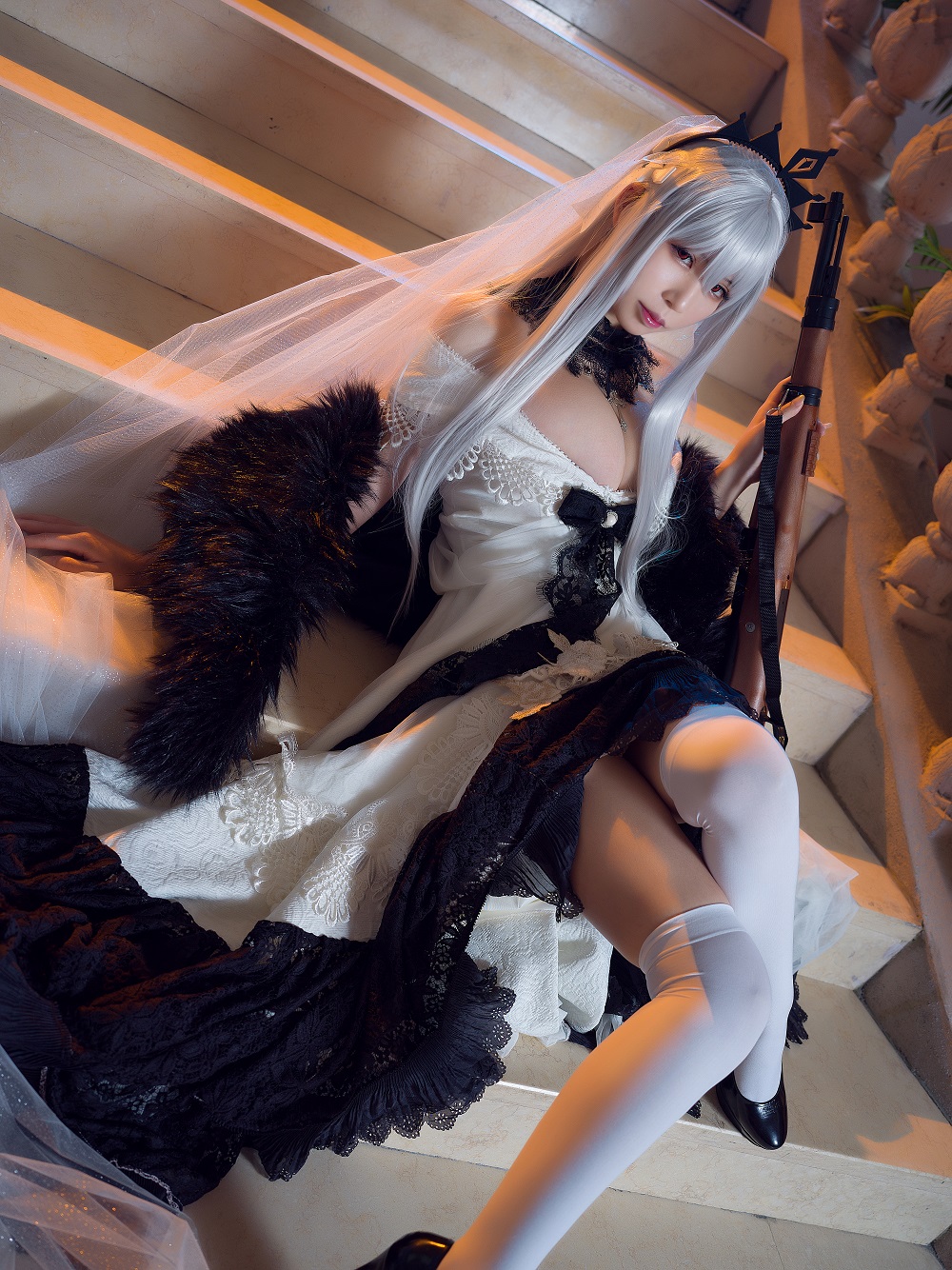 爱老师_PhD-少女前线-Kar98k花嫁[17P]