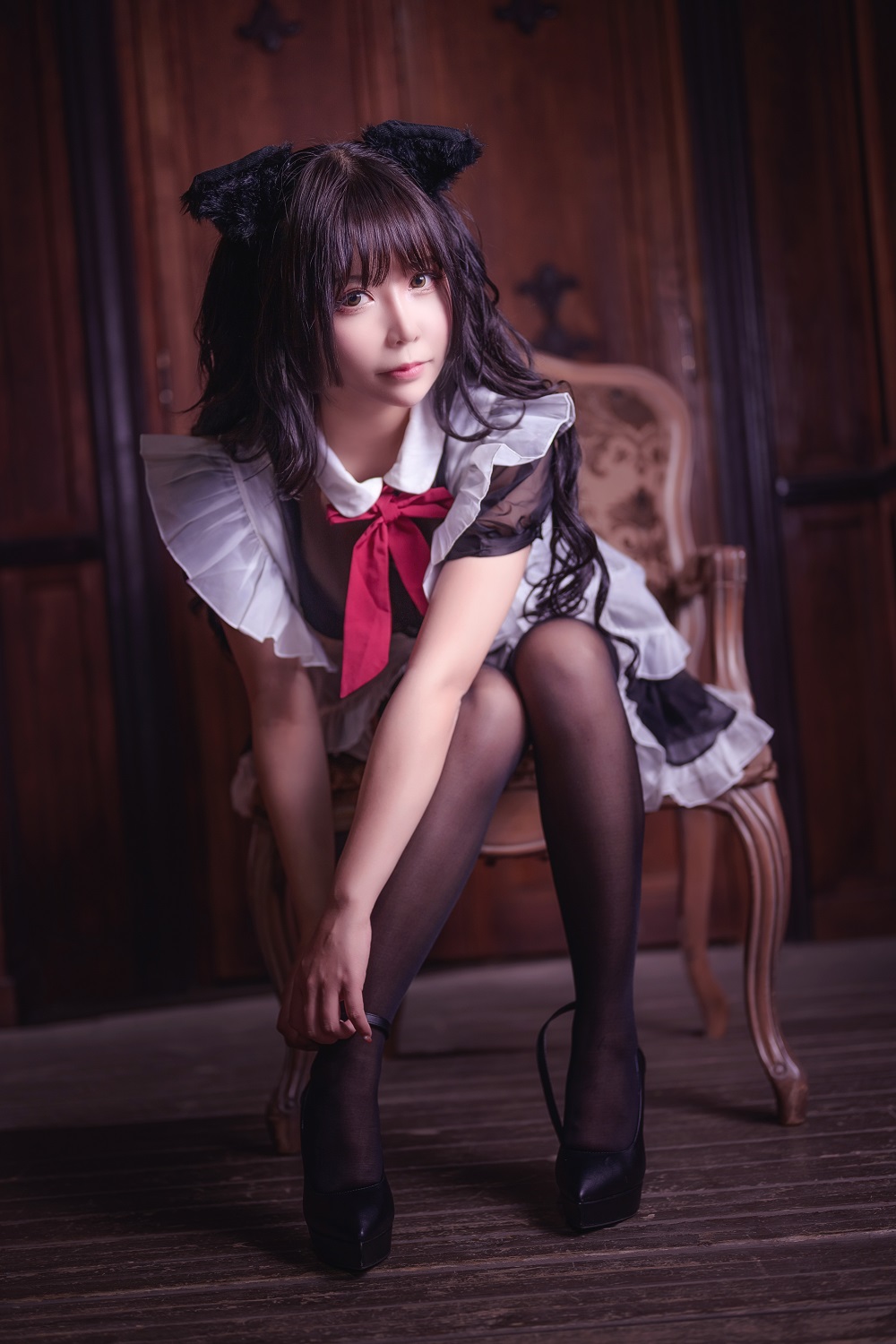 抱走莫子aa-黑丝猫咪小女仆[44P]