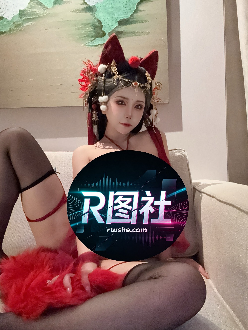 抱走莫子aa-红色小尾巴[120P+25V]