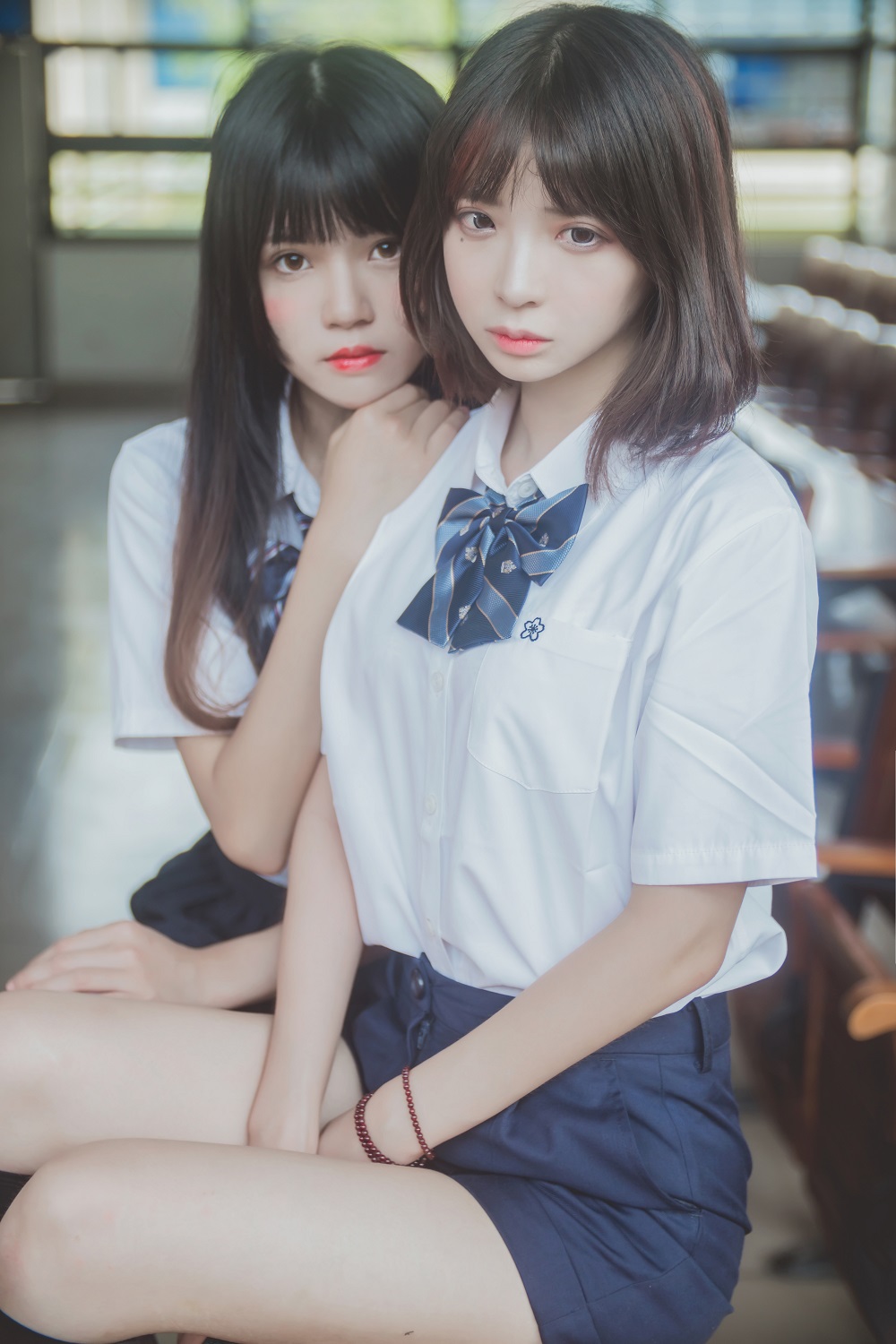 疯猫ss&amp;桜桃喵-JK百合1[43P]