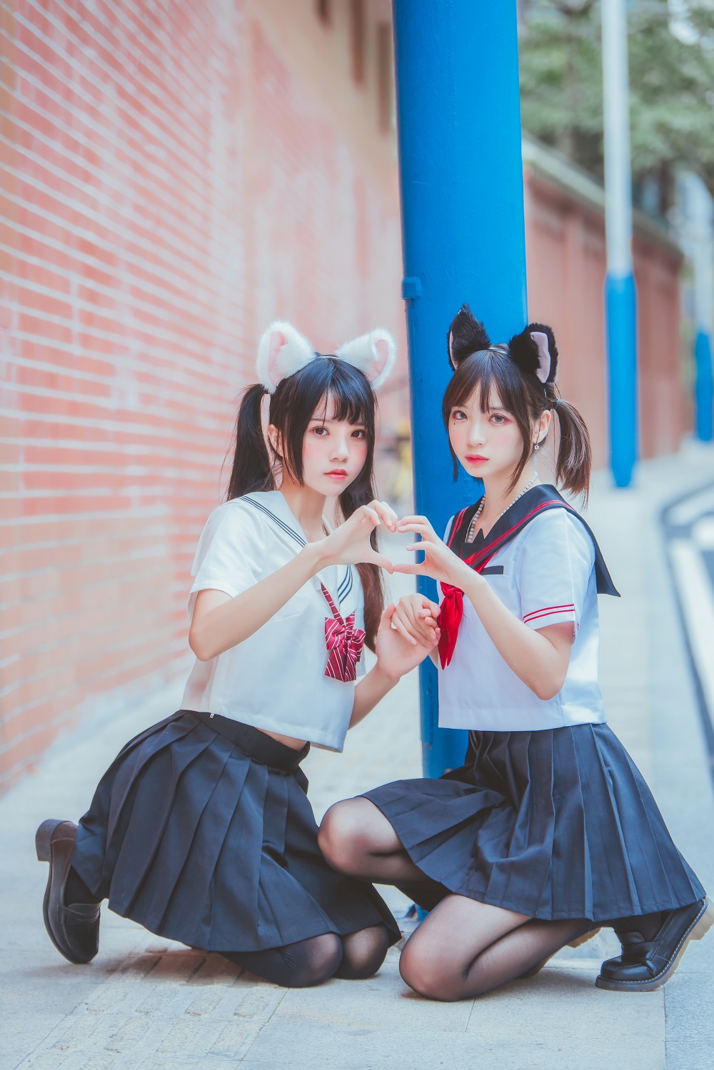 疯猫ss&amp;桜桃喵-JK百合2[33P]