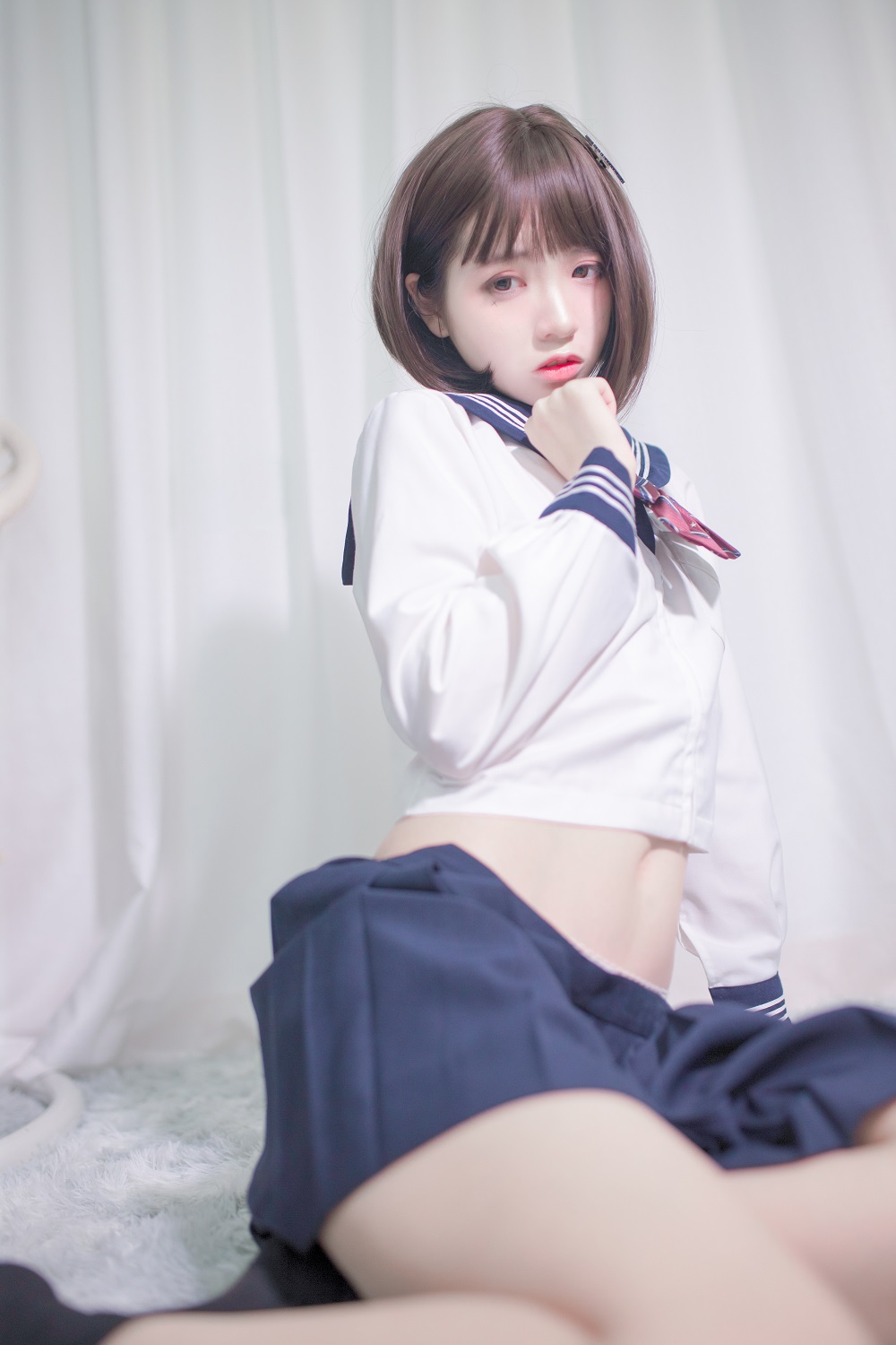 疯猫ss-居家JK[40P]