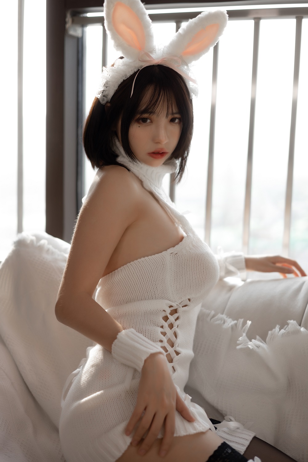 疯猫ss-白毛衣兔子[49P]
