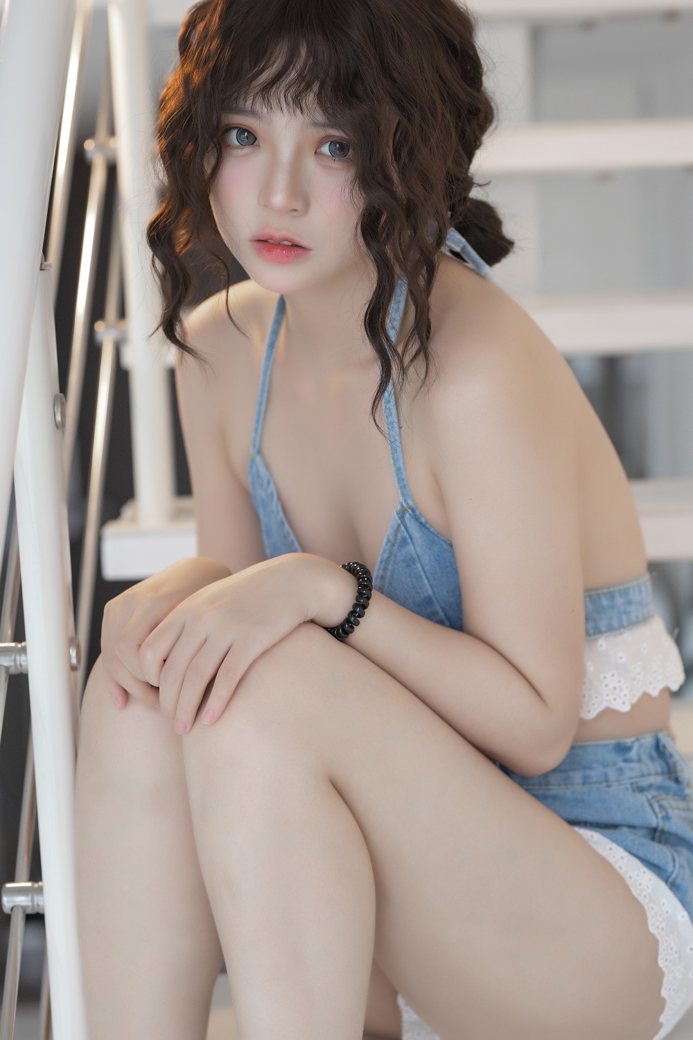 疯猫ss-2022夏日限定A本-牛仔短裤[20P]