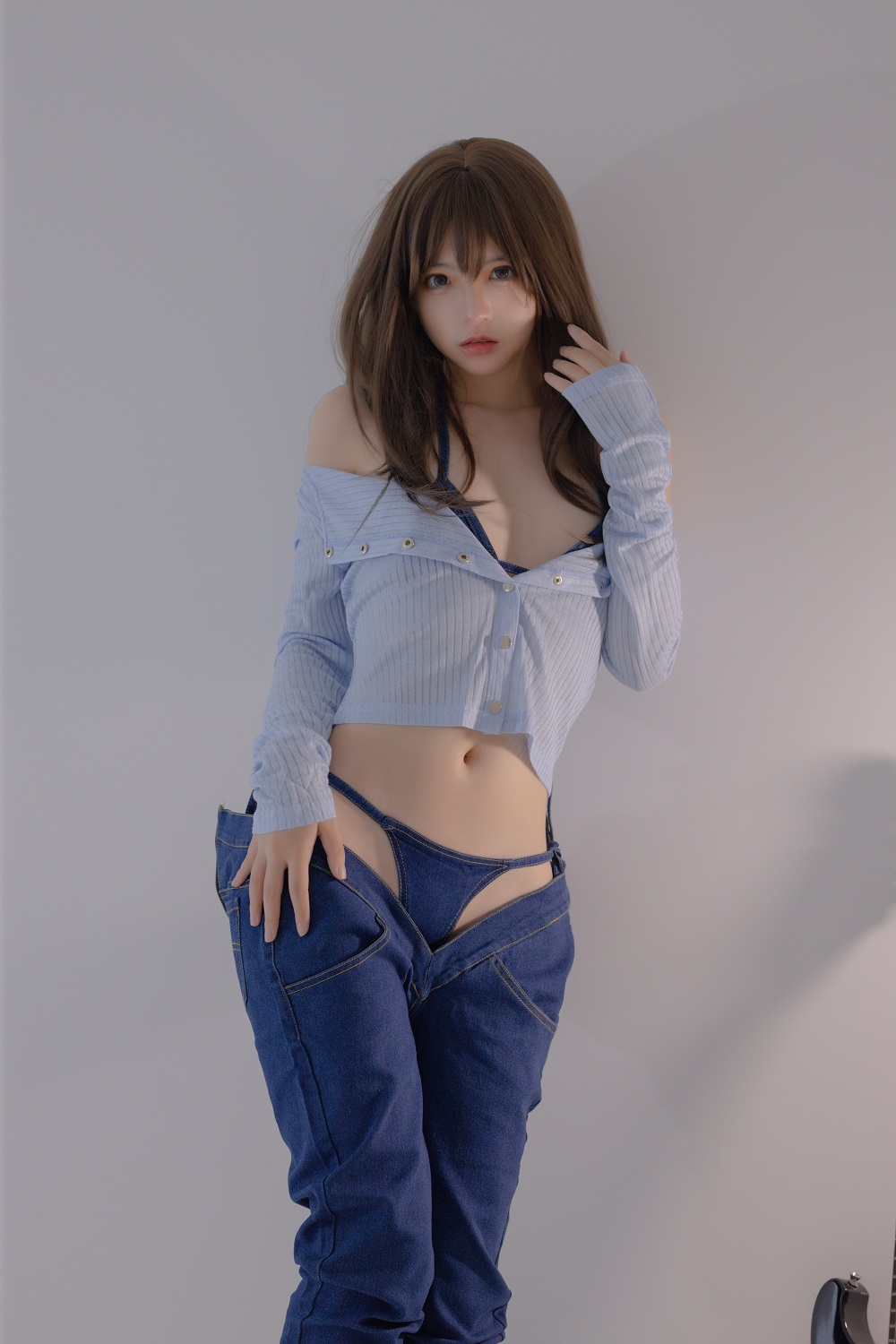 疯猫ss-2022夏日限定A本-吉他妹妹牛仔裤[20P]