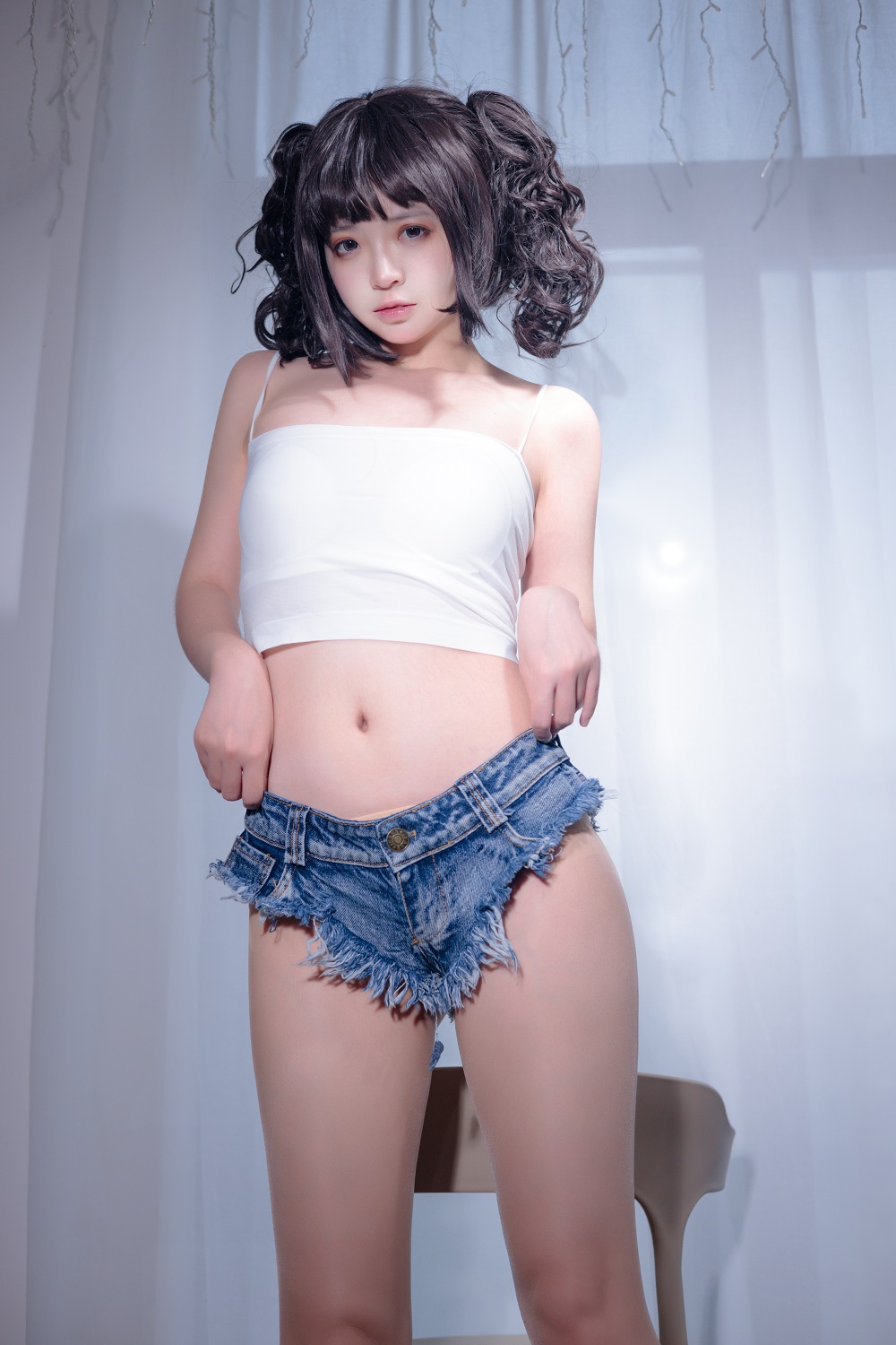 疯猫ss-2022夏日限定B本-热裤肉丝[20P]