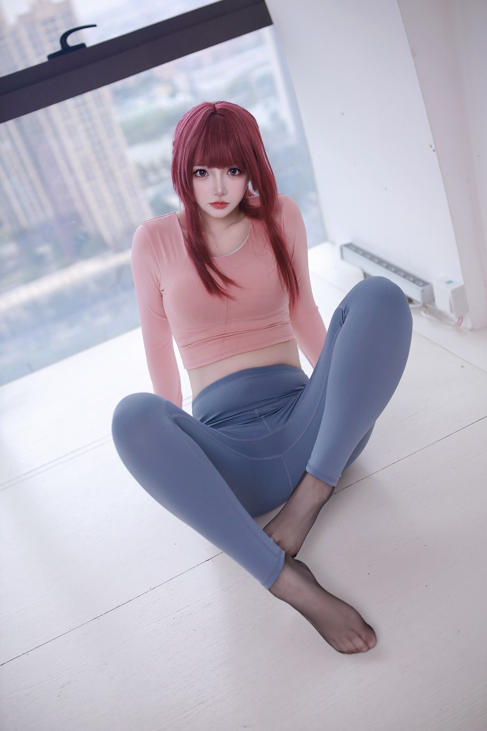 疯猫ss-Fantia-瑜伽服卡芙卡[58P]