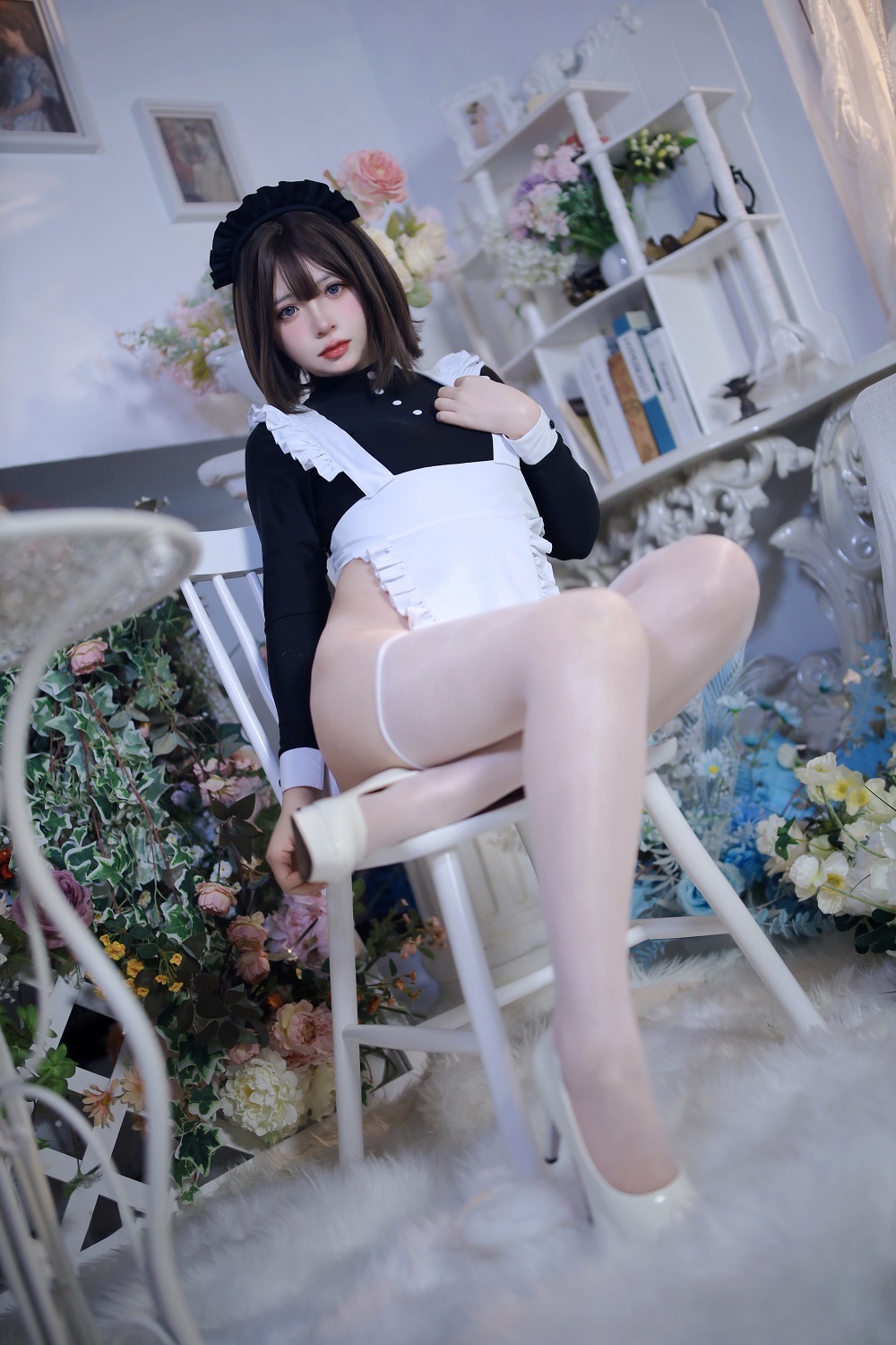 疯猫ss-少女衣橱-连体女仆装[58P]