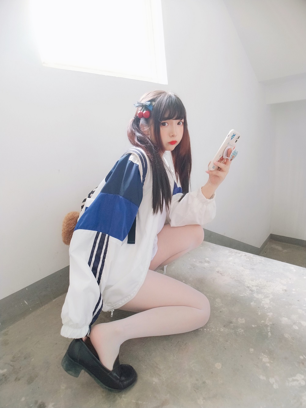 古川kagura-白丝体操运动服[43P+2V]