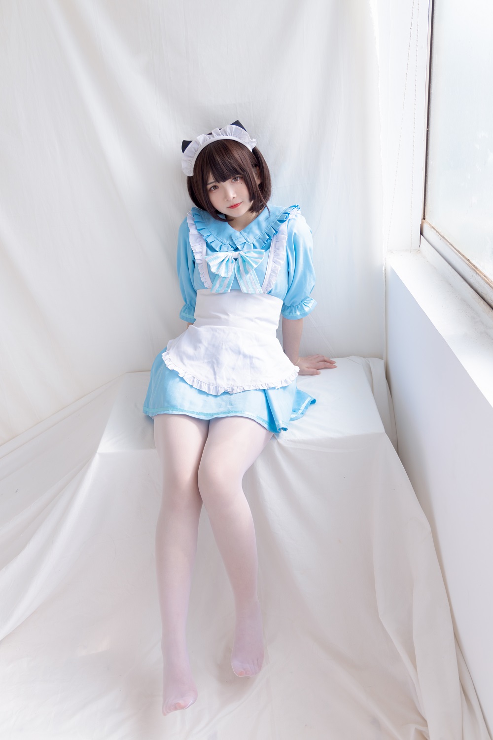 古川kagura-蓝色小猫女仆[42P+1V]