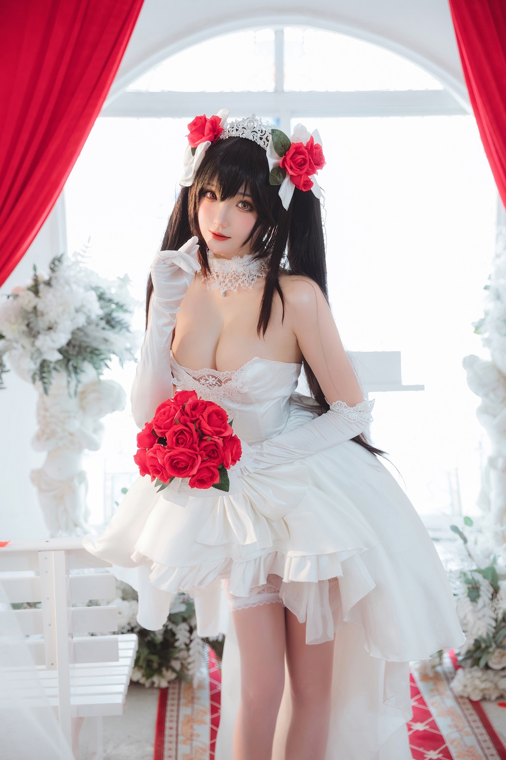 瓜希酱-时崎狂三花嫁[42P]