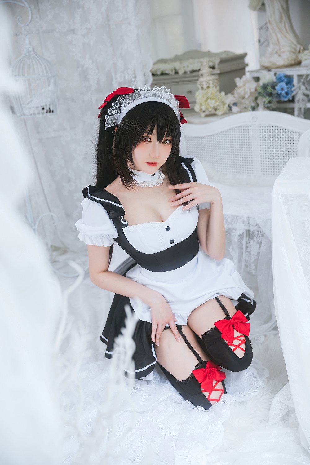 瓜希酱-时崎狂三女仆[45P]