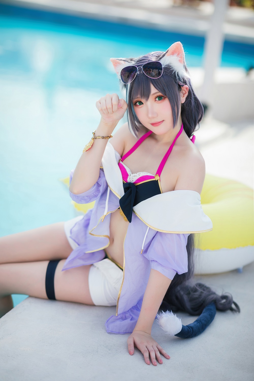 瓜希酱-公主连结-凯露夏日[21P]