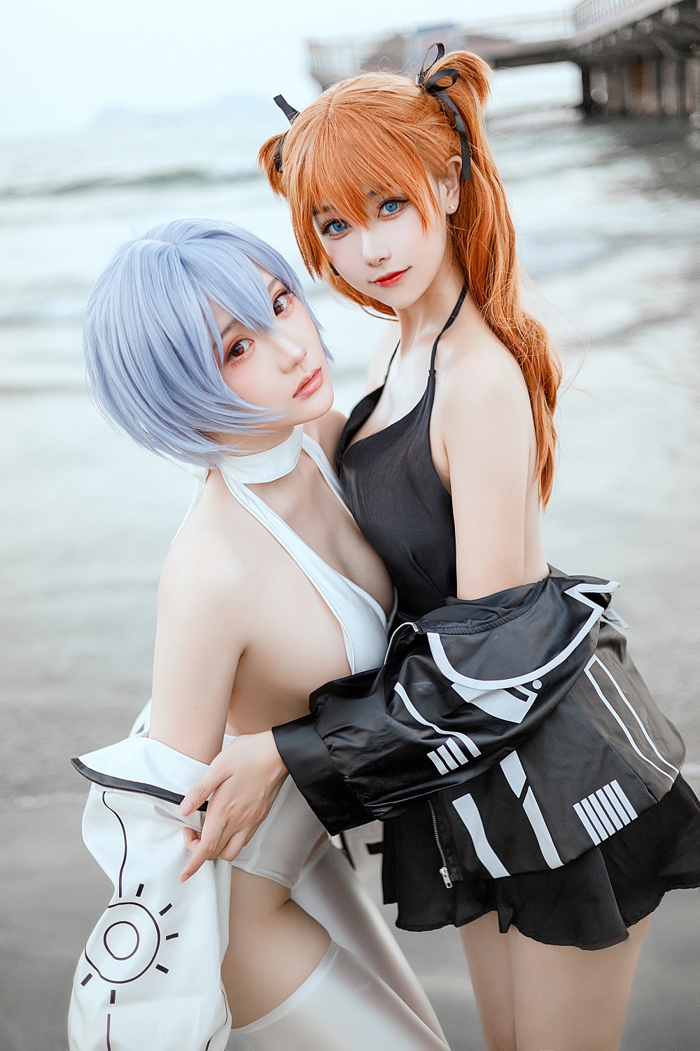 瓜希酱&amp;Momoko葵葵-EVA双厨狂喜版[62P]