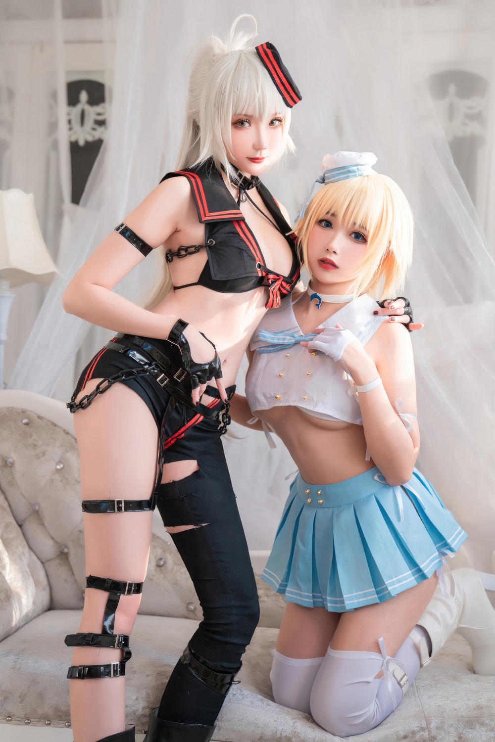 瓜希酱&amp;Momoko葵葵-FATE-黑白贞德[60P]