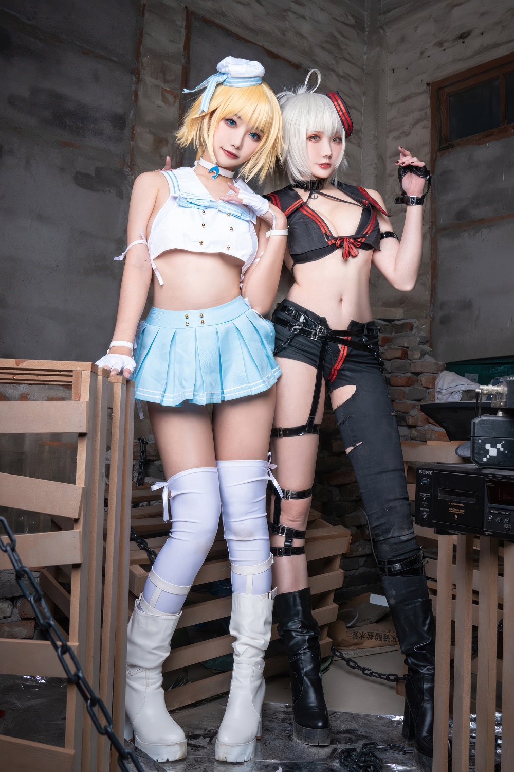 瓜希酱&amp;Momoko葵葵-FATE-黑白贞德[60P]