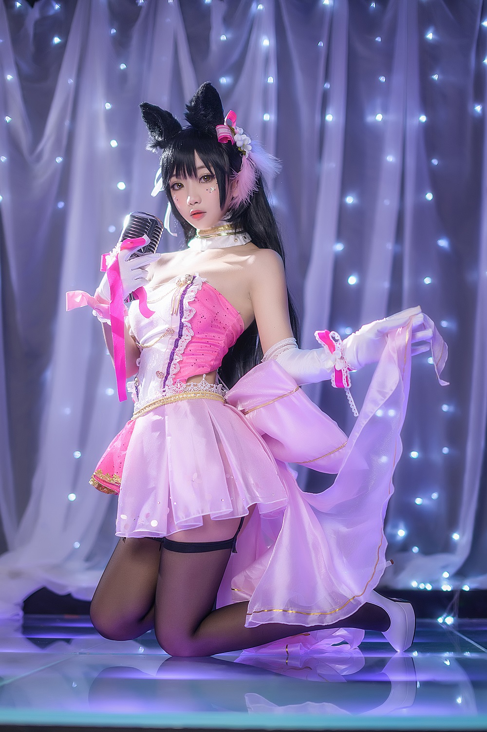 鬼畜瑶在不在w-爱宕打歌服[13P]