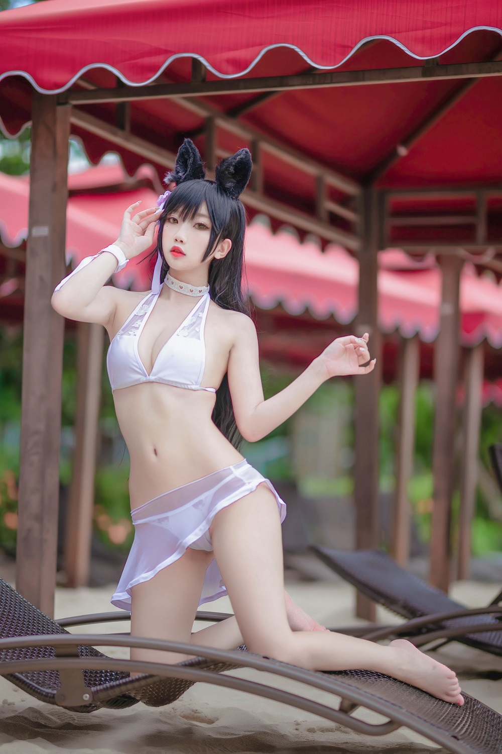 鬼畜瑶在不在w-爱宕泳装[17P]
