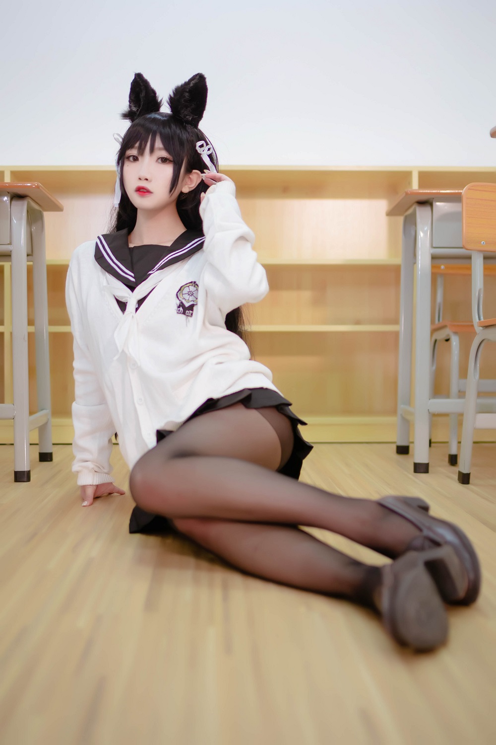 鬼畜瑶在不在w-爱宕JK制服[22P]