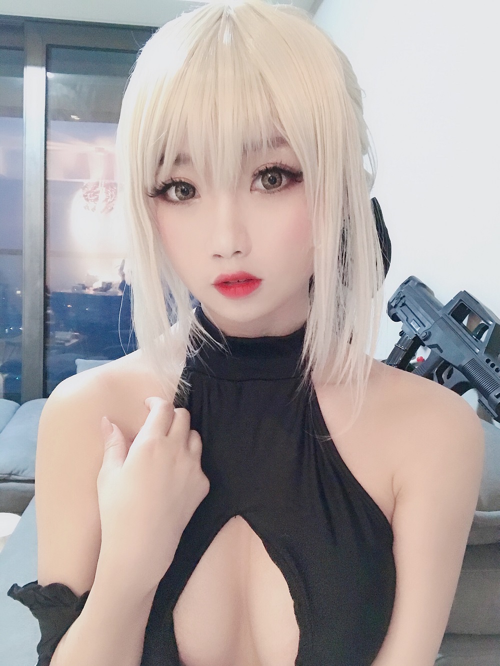 鬼畜瑶在不在w-自拍集[44P]