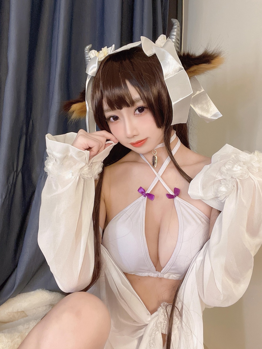 鬼畜瑶在不在w-碧蓝航线-樫野牛牛泳装[40P]