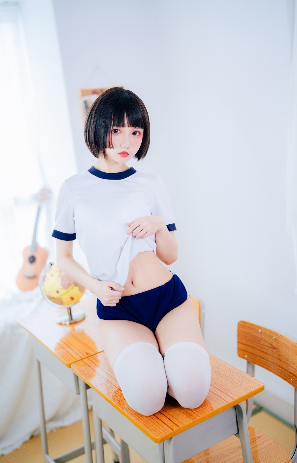 果咩酱w-体操服[19P]