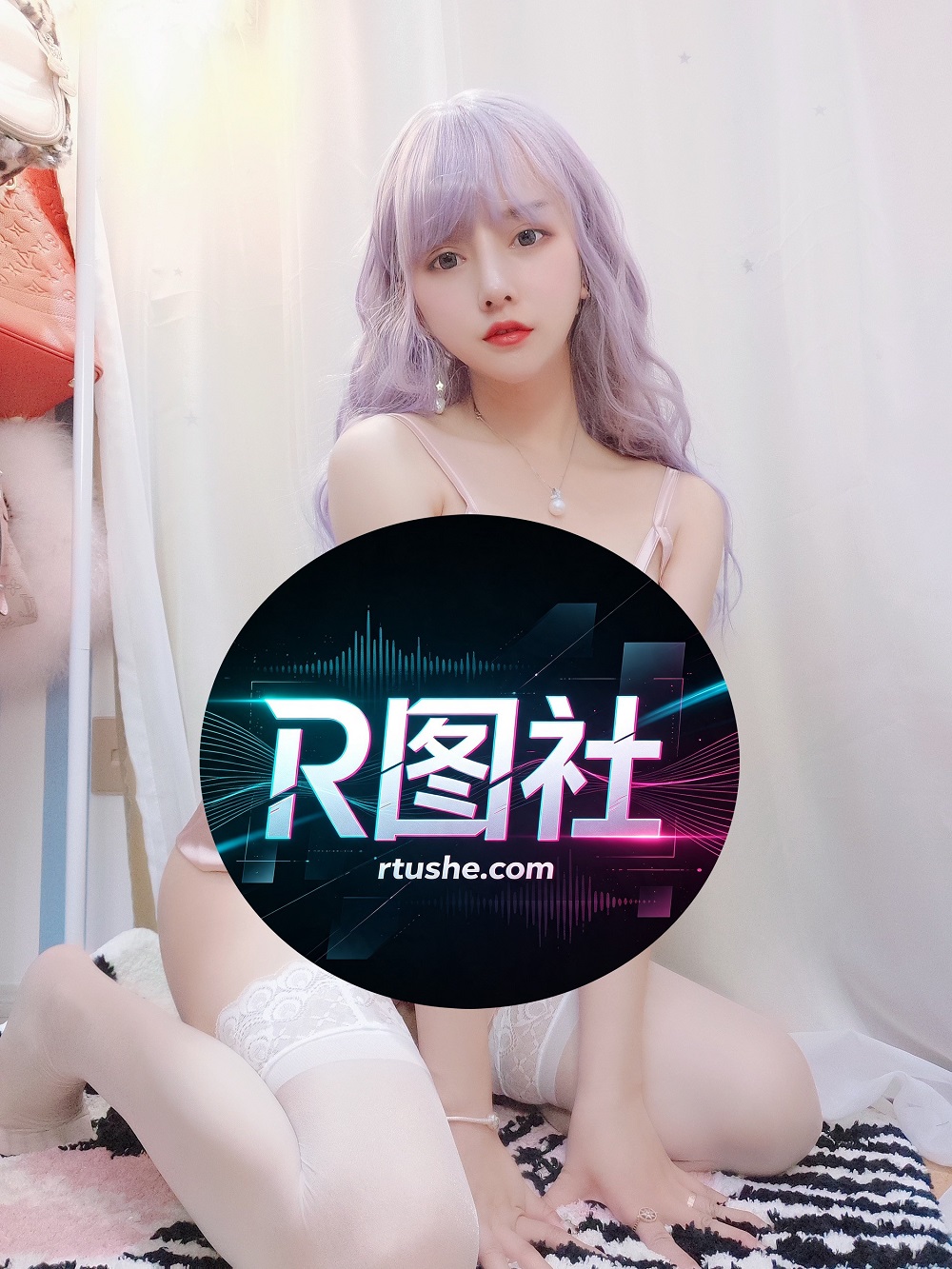 过期米线线喵-粉色内衣[22P]