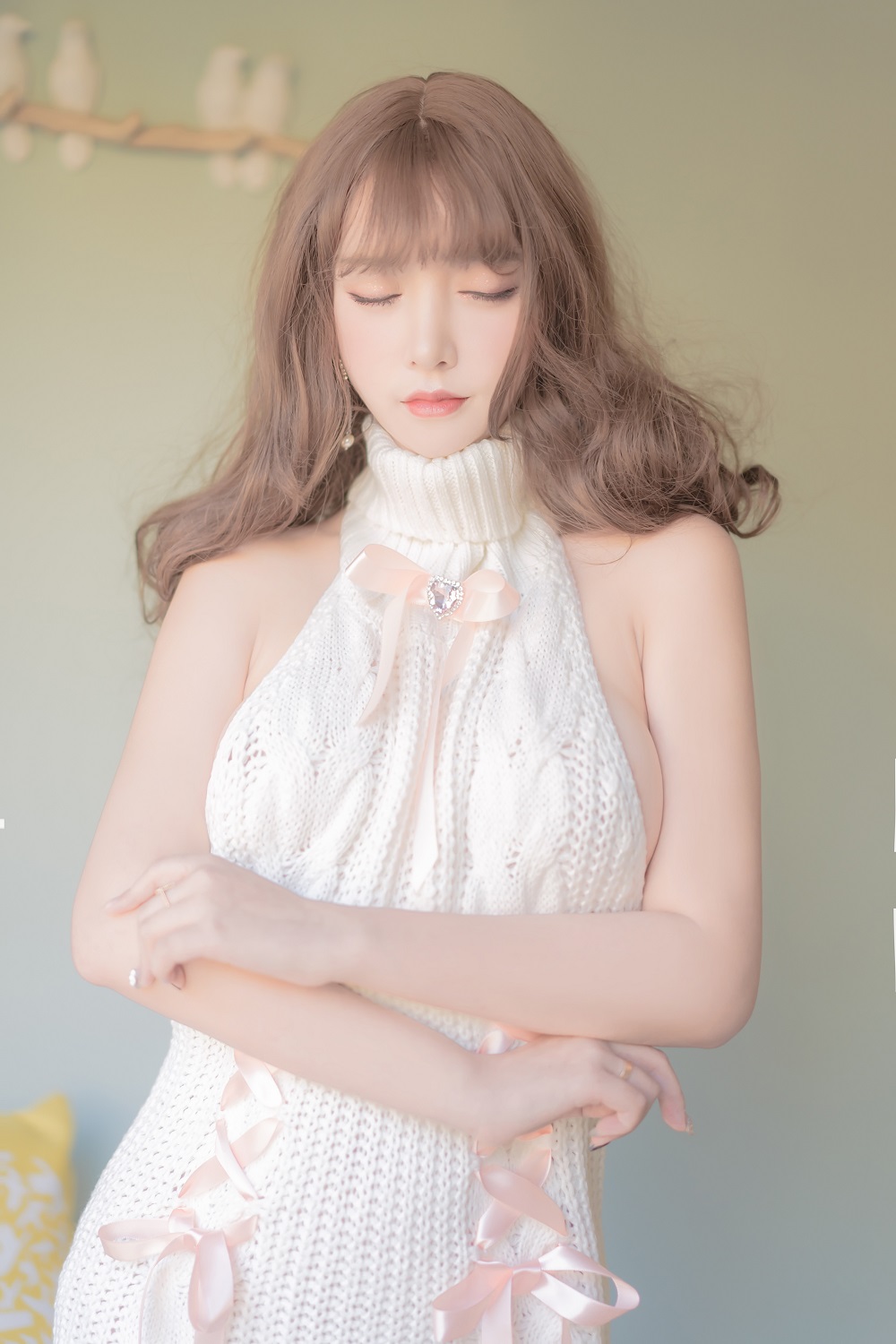 过期米线线喵-露背毛衣[42P]