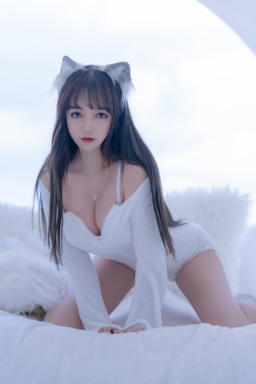 过期米线线喵-小白狼[56P]