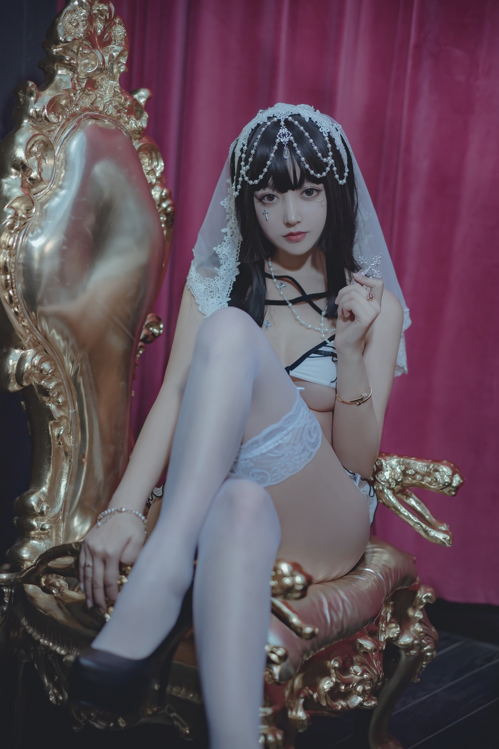 过期米线线喵-修女内衣[53P]