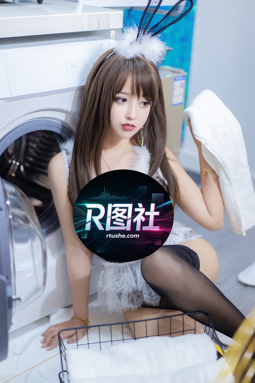 过期米线线喵-兔子女仆[58P]